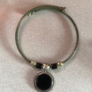 🌻🌻3 for $25 Choker Necklace Black and silver